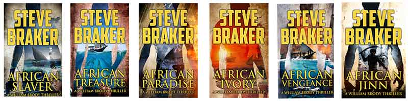 Steve Braker-Action Thriller Author of the William Brody Action Thriller Series.