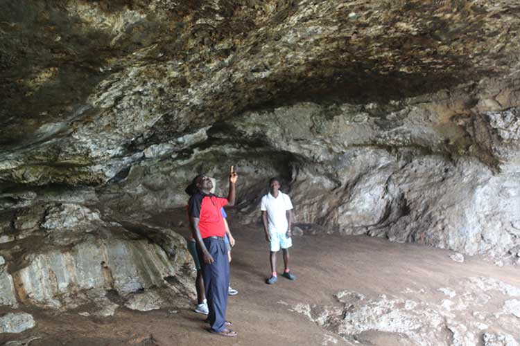 Rock Art Mwanga Caves Mfangano Island